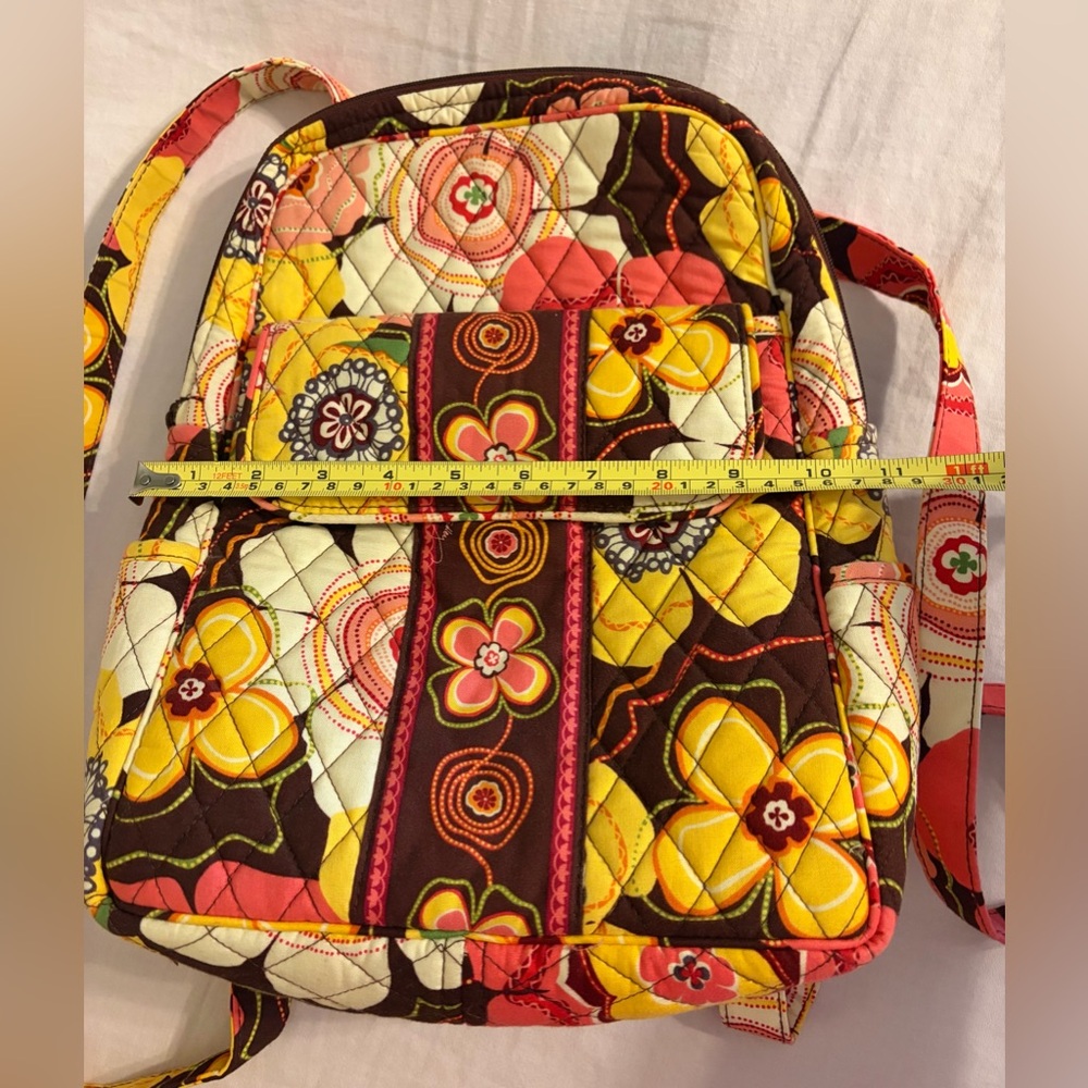 Vera Bradley Backpack💛🩷🤎 - Picture 12 of 13